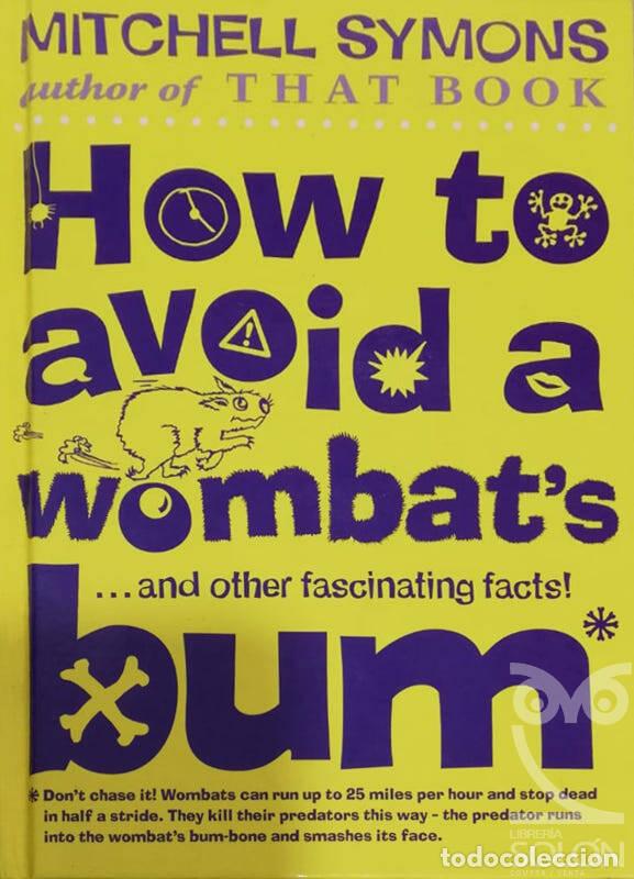 Libros: How To Avoid A Wombats Bum - Mitchell Symons - Foto 1