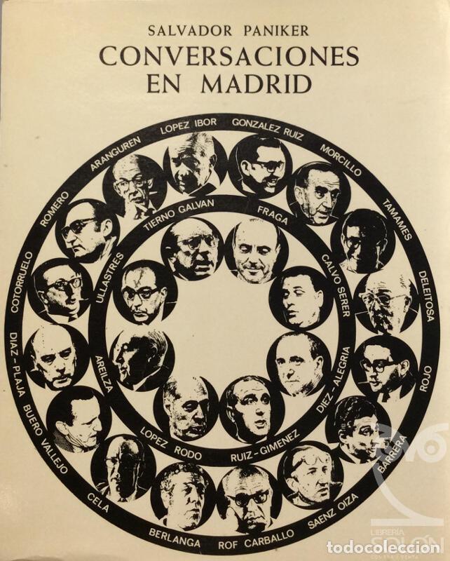 Libros: Conversaciones en Madrid - Salvador Paniker - Foto 1