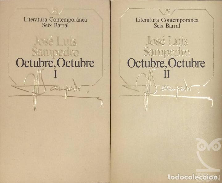 Libros: Octubre, octubre - 2 Vols. - Jos&eacute; Luis Sampedro - Foto 1
