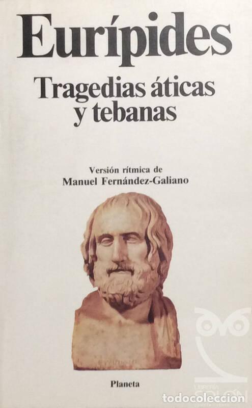 Libros: Tragedias &aacute;ticas y tebanas - Eur&iacute;pides - Foto 1