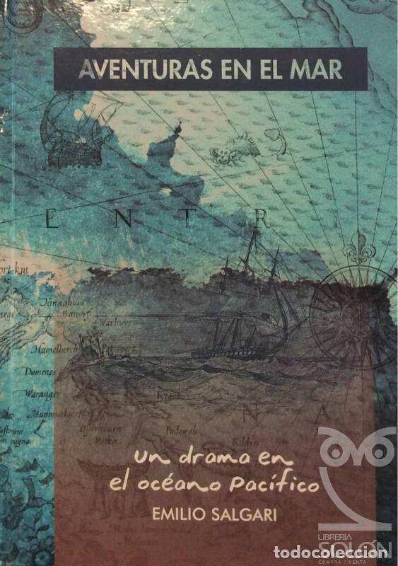 Libros: Un drama en el Oc&eacute;ano Pac&iacute;fico - Emilio Salgari - Foto 1