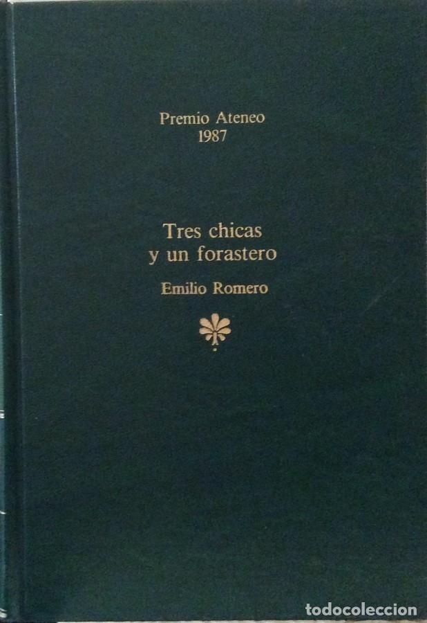 Libros: Tres chicas y un forastero - Emilio Romero - Foto 1