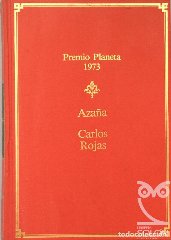 Libros: Aza&ntilde;a - Carlos Rojas - Foto 1