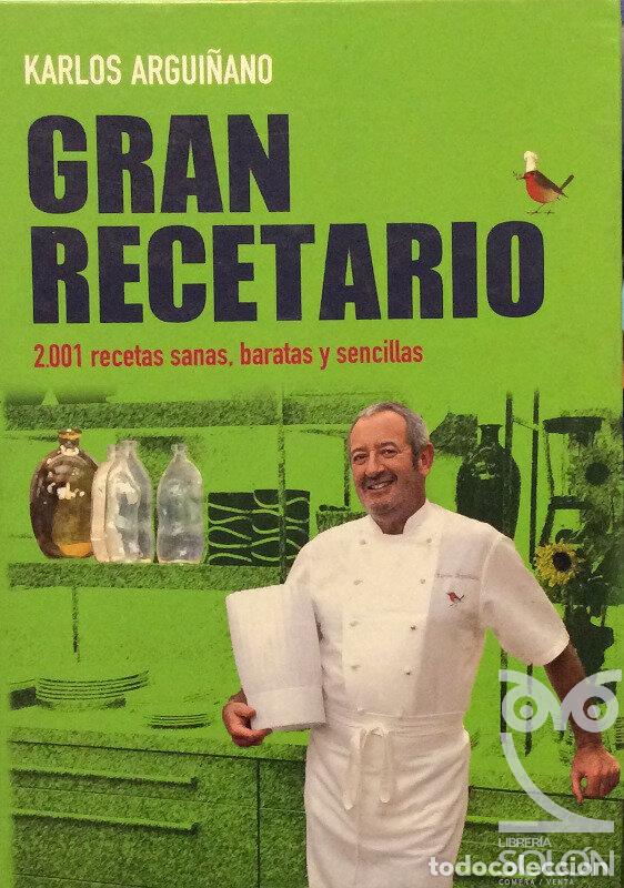 Libros: Gran recetario - Karlos Argui&ntilde;ano - Foto 1