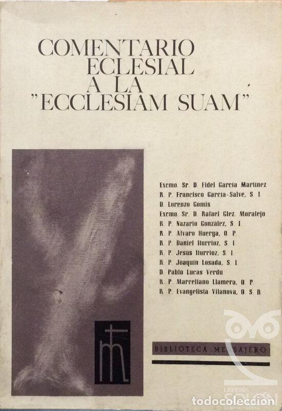 Libros: Comentario Eclesial a la Ecclesiam Suam - Aa. Vv. - Foto 1