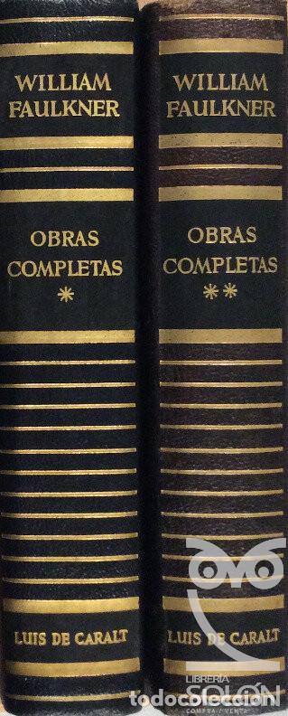 Libros: Obras Completas - 2 Tomos - William Faulkner - Foto 2