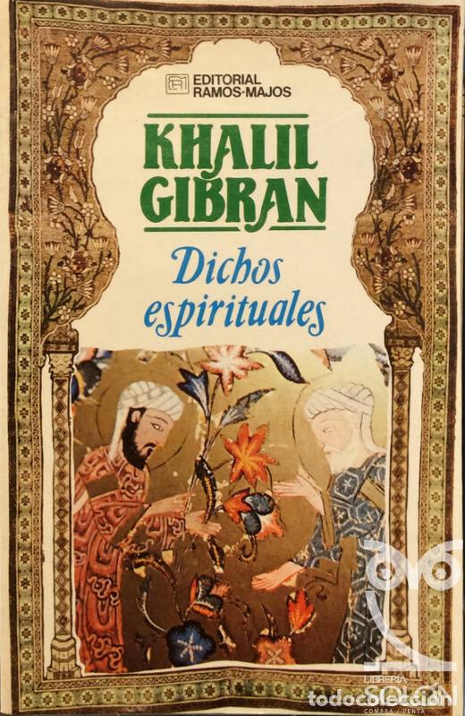 Libros: Dichos espirituales - Khalil Gibran - Foto 1