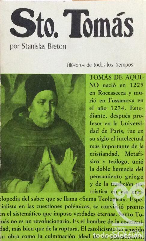 Libros: Santo Tom&aacute;s de Aquino - Stanislas Breton - Foto 1