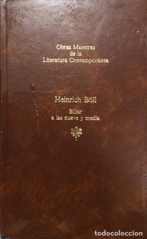 Libros: Billar a las nueve y media - Heinrich B&ouml;ll - Foto 1
