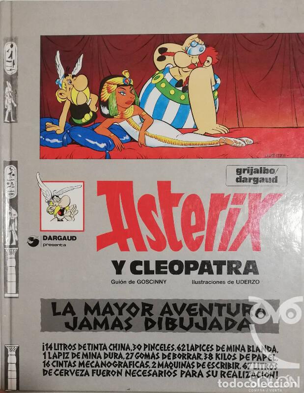 Libros: Ast&eacute;rix y Cleopatra. La mayor aventura jam&aacute;s dibujada - Ren&eacute; Goscinny / Uderzo