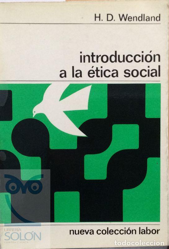 Libros: Introducci&oacute;n a la &eacute;tica social - H. D. Wendland - Foto 1