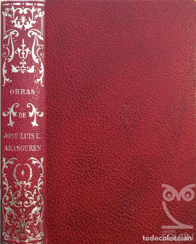 Libros: Obras - Jos&eacute; L. Aranguren - Foto 1