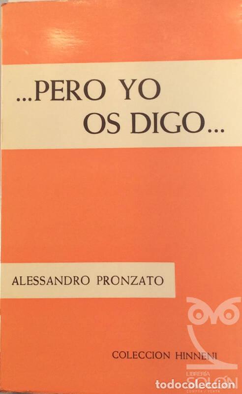 Libros: ...Pero yo os digo... - Alessandro Pronzato - Foto 1
