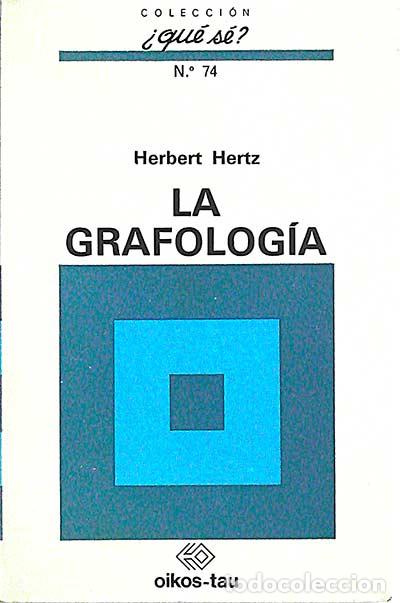 Libros: La grafolog&iacute;a - Herbert Hertz - Foto 1