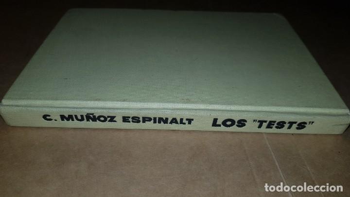 Libros: Libro LOS TESTS. Mu&ntilde;oz Espinalt. A&ntilde;o 1956 - Foto 2