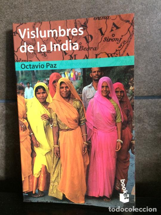 Libros: Octavio Paz. Vislumbres de la India (booket) - Foto 1