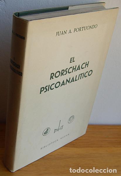 Libros: EL RORSCHACH PSICOANAL&Iacute;TICO - JUAN A. PORTUONDO - Foto 1