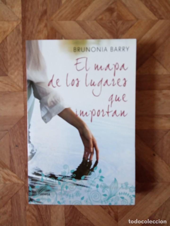 Libros: BRUNONIA BARRY - EL MAPA DE LOS LUGARES QUE IMPORTAN - RESTOS DE LIBRER&Iacute;A - Foto 1