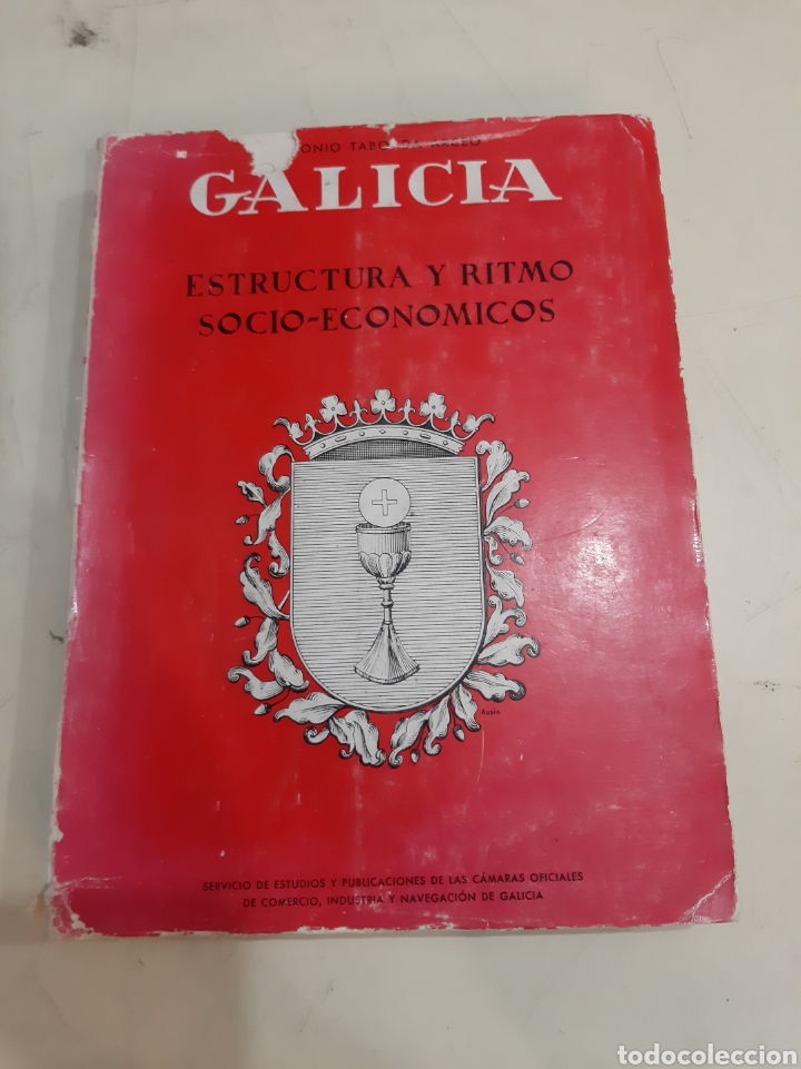 Libros: GALICIA ANTONIO TABOADA ARCEO ESTRUCTURA Y RITMO SOCIO ECON&Oacute;MICOS 1971 - Foto 1