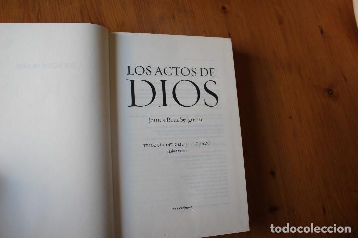Libros: LOS ACTOS DE DIOS JAMES BEAUSEIGNEUR - Foto 1