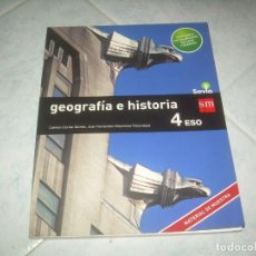 Libros: GEOGRAFÍA E HISTORIA 4 4º ESO. MATERIAL DE MUESTRA. SM 2016. LIBRO DE TEXTO, ESCOLAR
