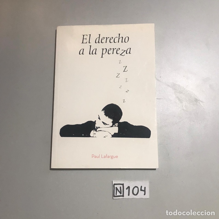 Libros: El Derecho De La Pereza - Foto 1