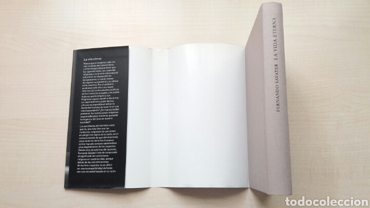 Libros: La vida eterna. Fernando Savater. C&iacute;rculo de lectores, 2007. - Foto 6