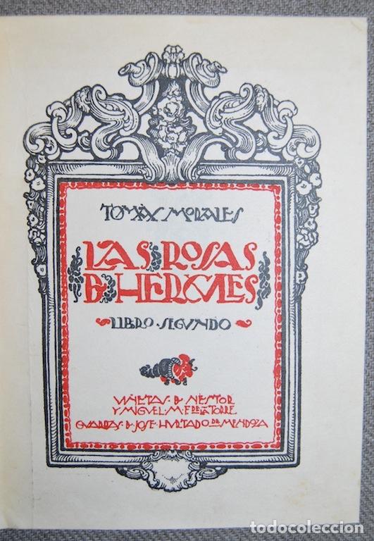 Libros: LAS ROSAS DE HERCULES. Libro segundo - MORALES, Tom&aacute;s - Foto 1