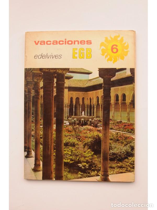 Libros: Vacaciones EGB 6&ordm; Curso - EQUIPO EDELVIVES - Foto 1