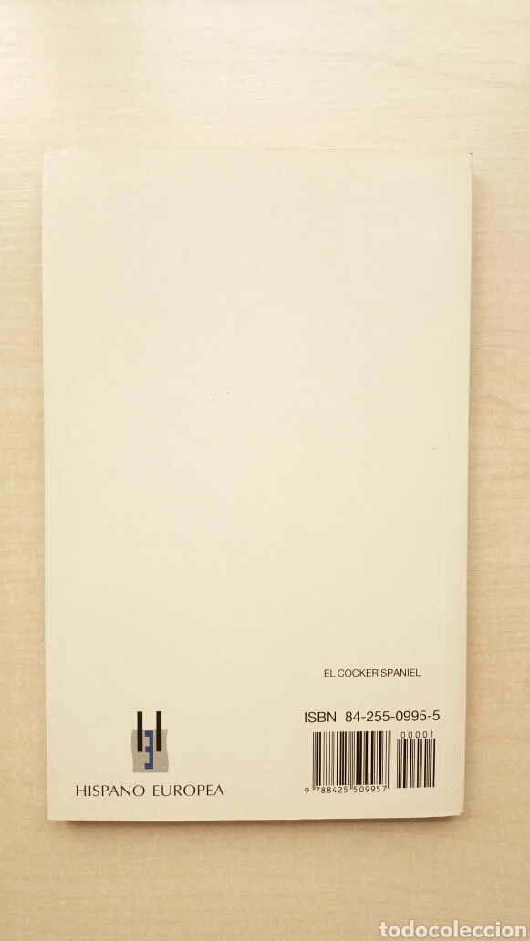 Libros: El Cocker Spaniel. Bart King. Hispanoeuropea, 1996. PERROS. - Foto 3
