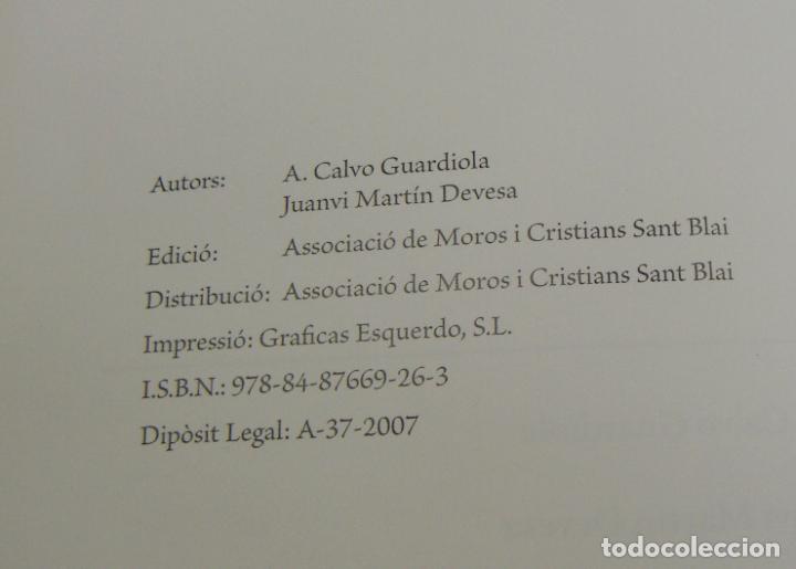 Libros: LIBRO ASSOCIACI&Oacute; DE MOROS Y CRISTIANS SANT BLAI ALTEA 2007 - Foto 2