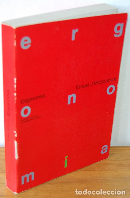 Libros: ERGONOM&Iacute;A - ERNEST J. McCORMICK - Foto 1