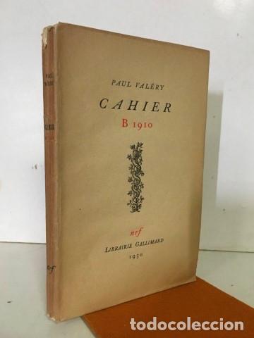 Libros: Cahier B 1910 - Paul VAL&Eacute;RY. - Foto 1
