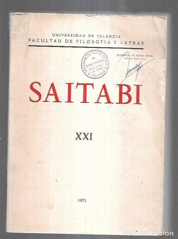 Libros: SAITABI. NUMERO XXI - VARIOS - Foto 5
