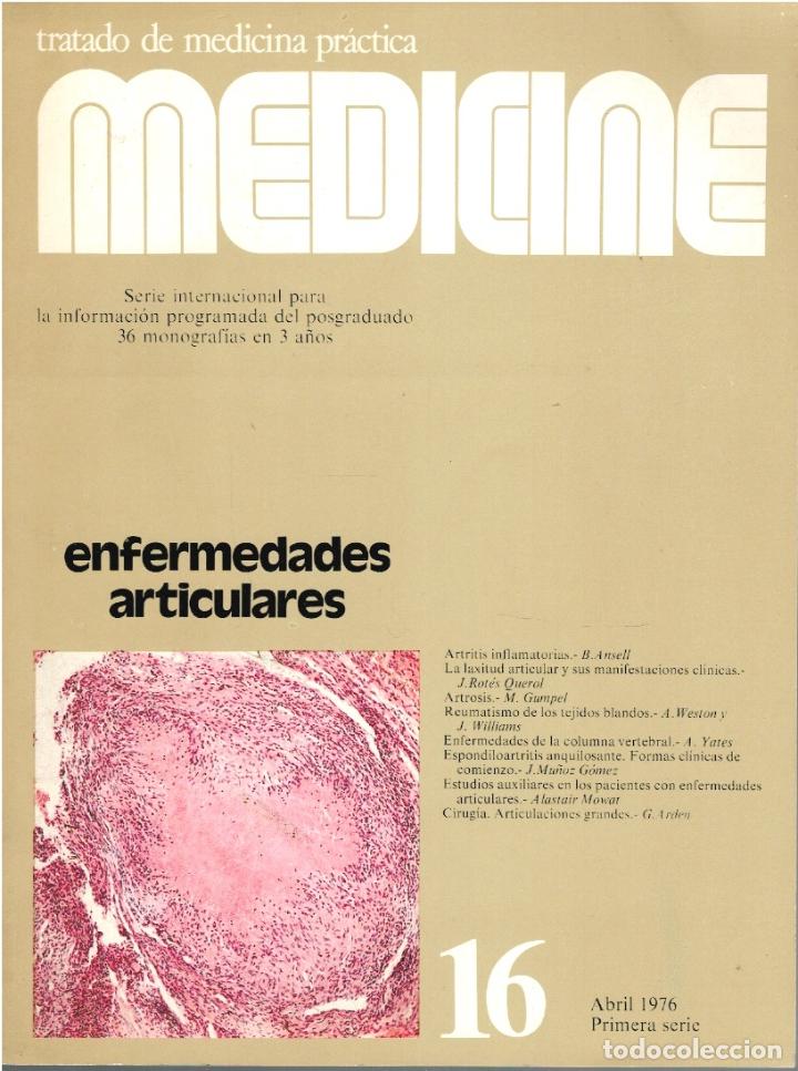 B&uuml;cher: MEDICINE N&ordm; 16: ENFERMEDADES ARTICULARES - VV.AA.