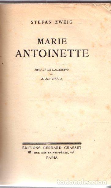 Libros: Marie Antoinette - Zweig, Stefan - Foto 1