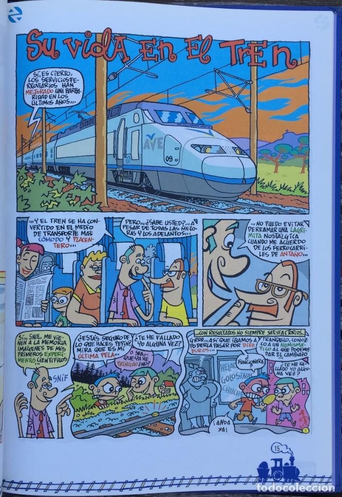 Libros: tren. ferrocarril. Renfe humor gr&aacute;fico c&oacute;mics - Foto 3