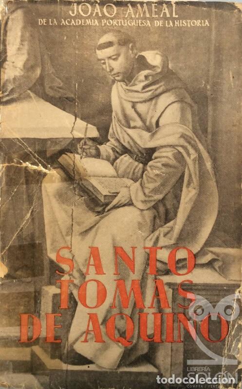 Libros: Santo Tom&aacute;s de Aquino - Joao Ameal - Foto 1