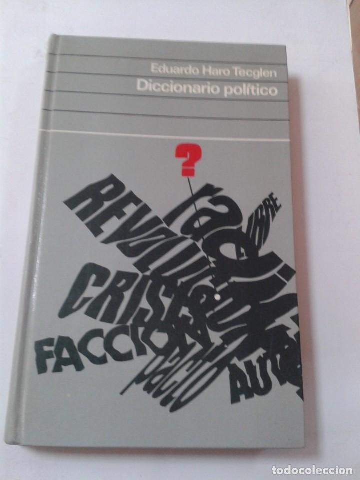 Libros: DICCIONARIO POLITICO. EDUARDO HARO TECGLEN - Foto 1