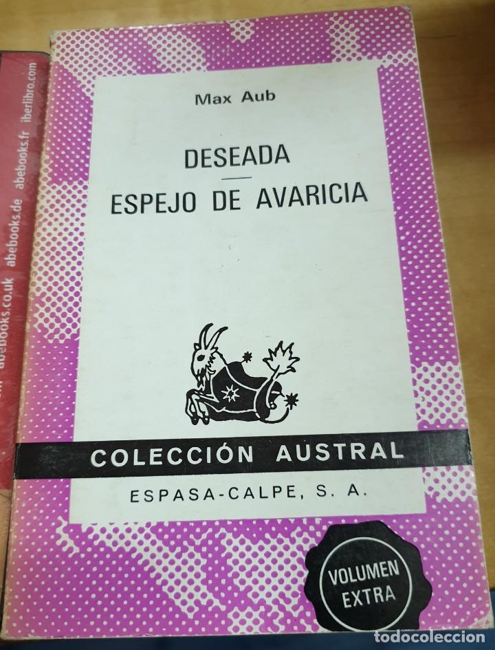 Libros: &rdquo;Deseada. Espejo de avaricia&rdquo; - &rdquo;AUB, MAX&rdquo; - Foto 1