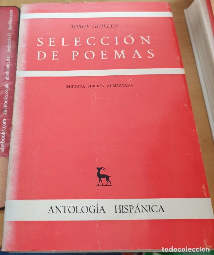 Libros: &rdquo;Selecci&oacute;n de poemas&rdquo; - &rdquo;GUILL&Eacute;N, JORGE&rdquo; - Foto 1