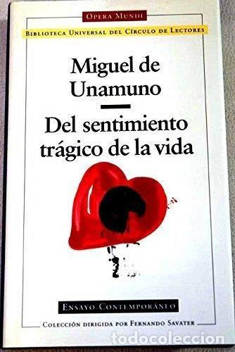 Libros: Del sentimiento tr&aacute;gico de la vida, Miguel de Unamuno, C&iacute;rculo de Lectores - Foto 1