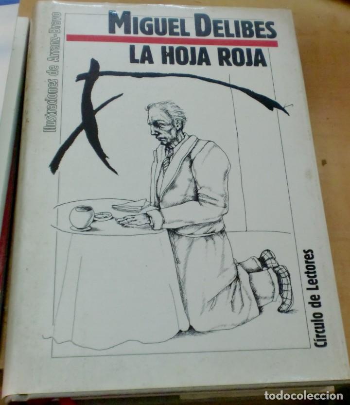 Libros: &rdquo;La hoja roja&rdquo; - &rdquo;DELIBES, MIGUEL&rdquo; - Foto 1