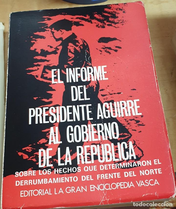 Libros: &rdquo;El informe del Presidente Aguirre al Gobierno de la Rep&uacute;blica&rdquo; - Foto 1