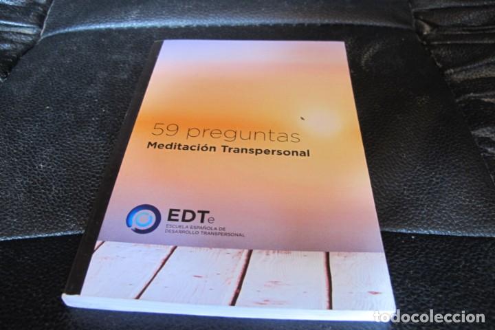 Livros em segunda m&atilde;o: 59 PREGUNTAS. MEDITACION TRANSPERSONAL
