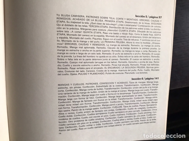 Libros: Corte y confecci&oacute;n. AFHA. Cinco tomos. 1976 - Foto 3