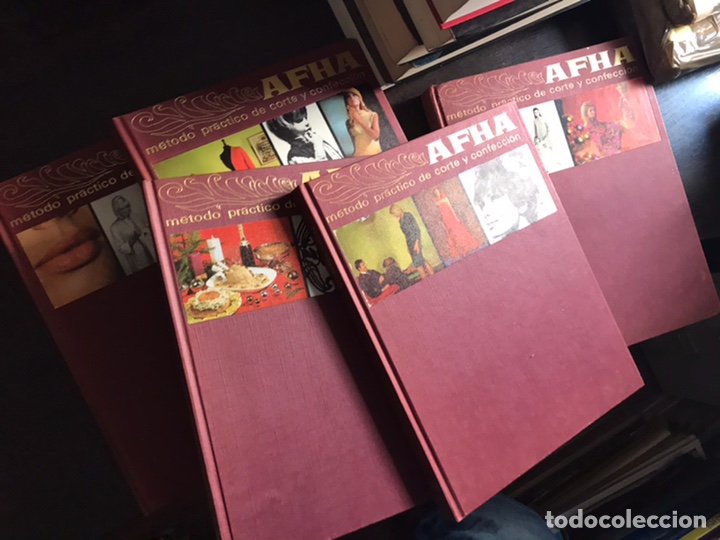 Libros: Corte y confecci&oacute;n. AFHA. Cinco tomos. 1976 - Foto 1