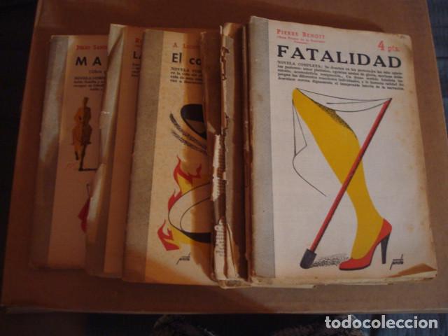 Libros: Lote novelas Revista literaria 15 numeros