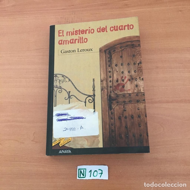 Libros: El Misterio Del Cuarto Amarillo - Foto 1