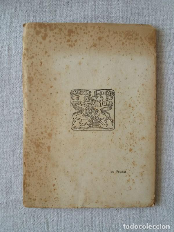 Libros: Poes&iacute;as. - LAFF&Oacute;N, Rafael: - Foto 2